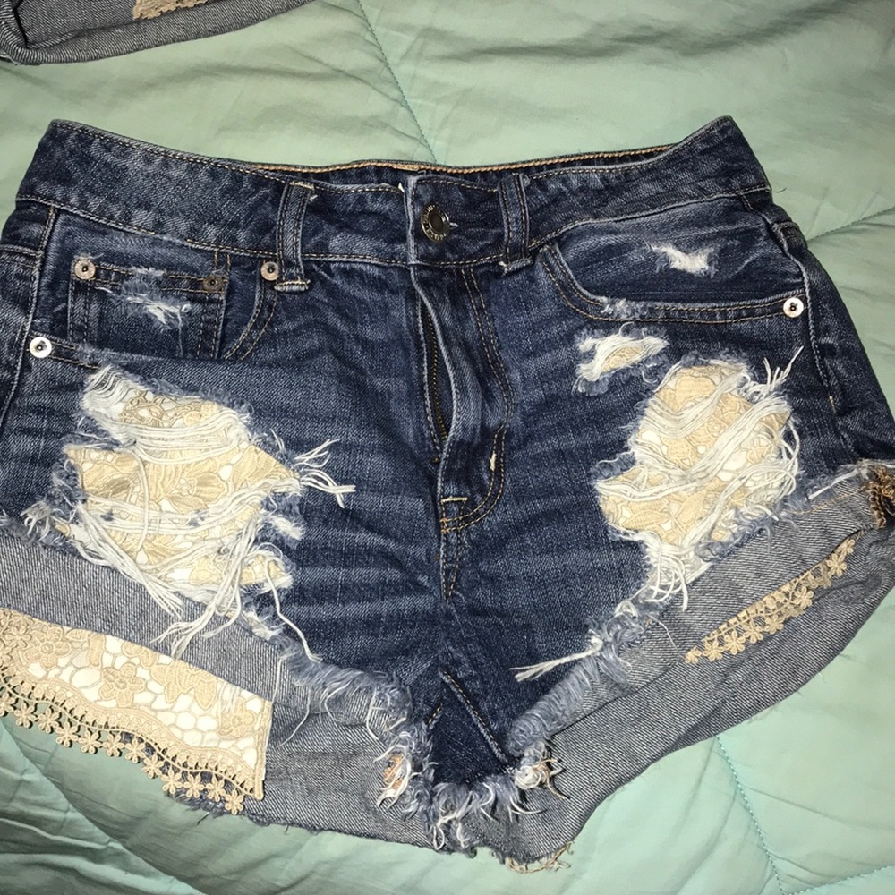 High Rise American Eagle Shorts